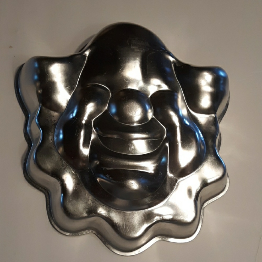 Wilton 1974  Clown face cakepan/mold original pw